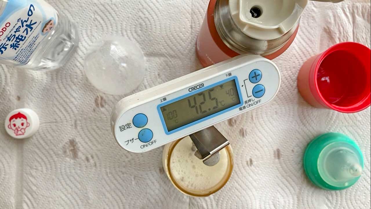 水多めで混ぜると適温